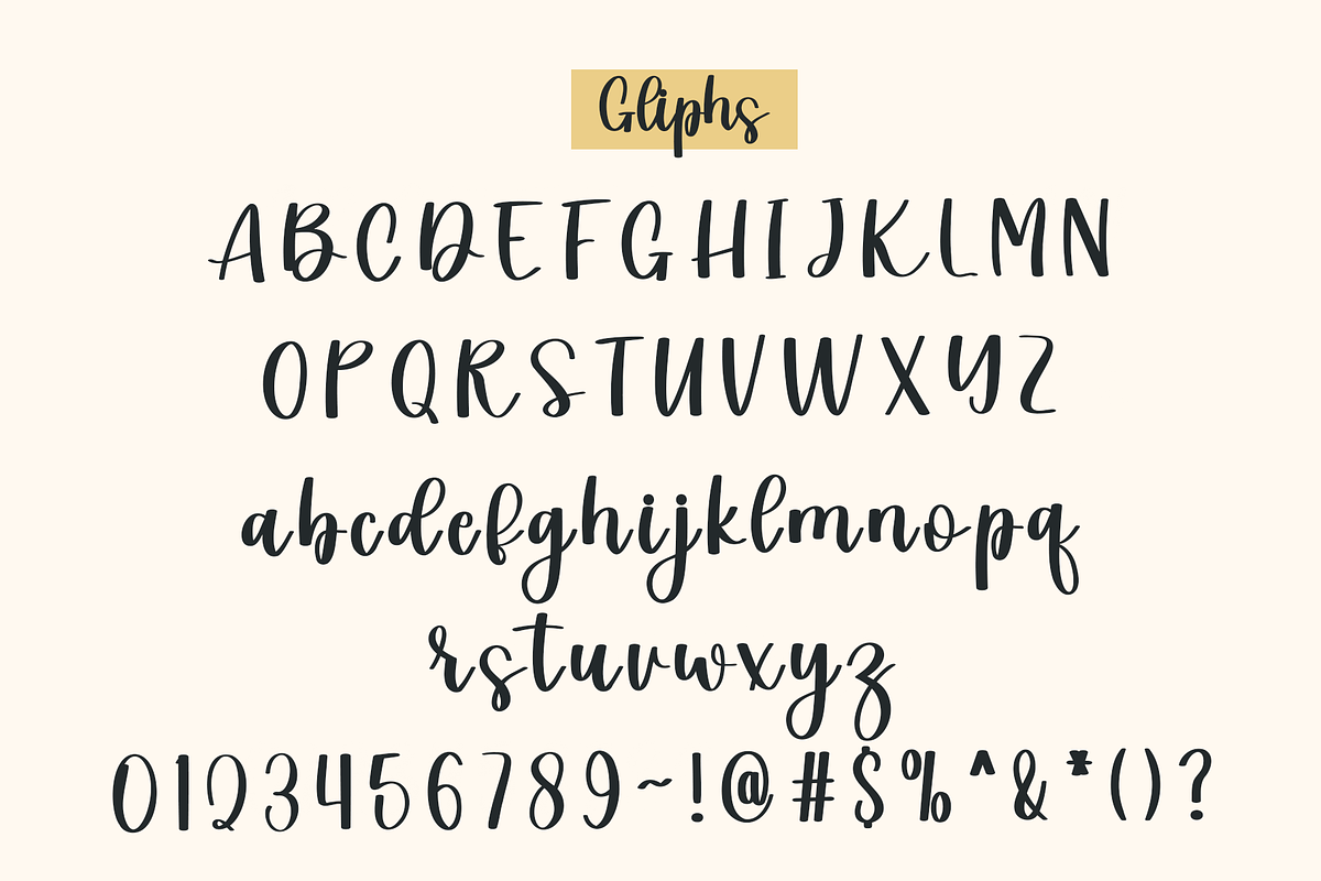 Daily Life, a Handwritten Font by FreshTypeINK (Photo 5 of 6)