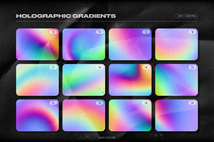 Grainy Backgrounds & Retro Gradients