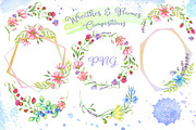 Meadow Blossom Watercolor, a Texture Illustration by artdreamer (Thumbnail 2 of 6)