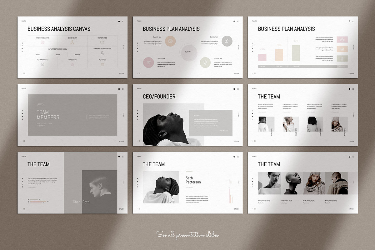 Business Plan PowerPoint Template, a Presentation Template by TemplatesForest (Photo 6 of 15)