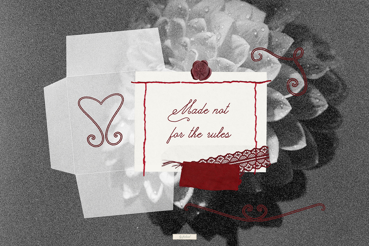 Delicate Mischief Coquette Collage, an Object Graphic by Feelsoul (Photo 9 of 10)