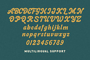 Melody Groove Bold Script, a Script Font by Letterhend Studio (Thumbnail 6 of 9)