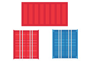 Container Ship at Freight Port Pack, a Technology Illustration by bungamustia (Thumbnail 10 of 12)