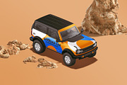 SUV Car Mockup, an Advertising Mockup by WebAndCat (Thumbnail 12 of 14)