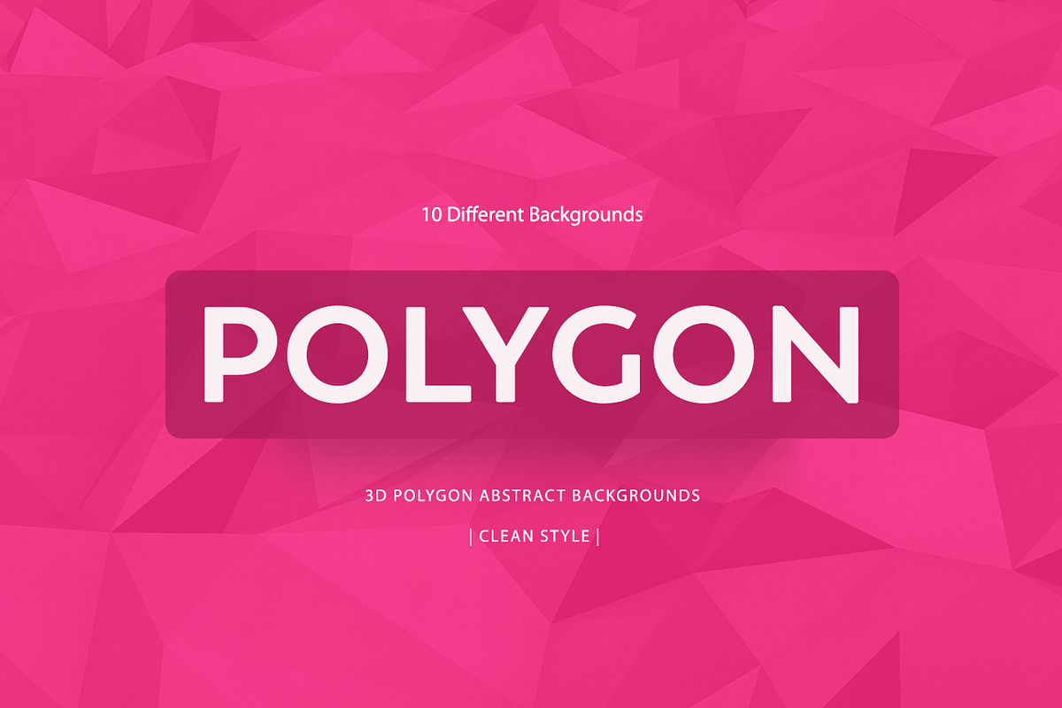 Polygon Colorful Backgrounds | v7