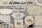 200 Vintage Nature Lace Doilies, an Object Graphic by DreamoraArt (Thumbnail 4 of 11)