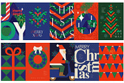 Christmas vector greeting cards, a Wallpaper Graphic by Ardea-studio (Thumbnail 3 of 7)