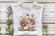 Whimsical Mother's Day Clipart, an Illustration by OK Design (Thumbnail 5 of 6)