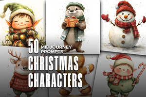 50 Christmas Characters Prompts