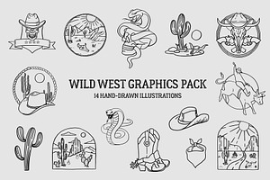 Wild West Graphics Pack