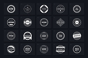 100 Retro Badges Vol. 2, a Branding & Logo Template by Amito Vectors (Thumbnail 3 of 6)