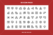 Data protection icons, an Outline Icon by Wencory (Thumbnail 1 of 2)