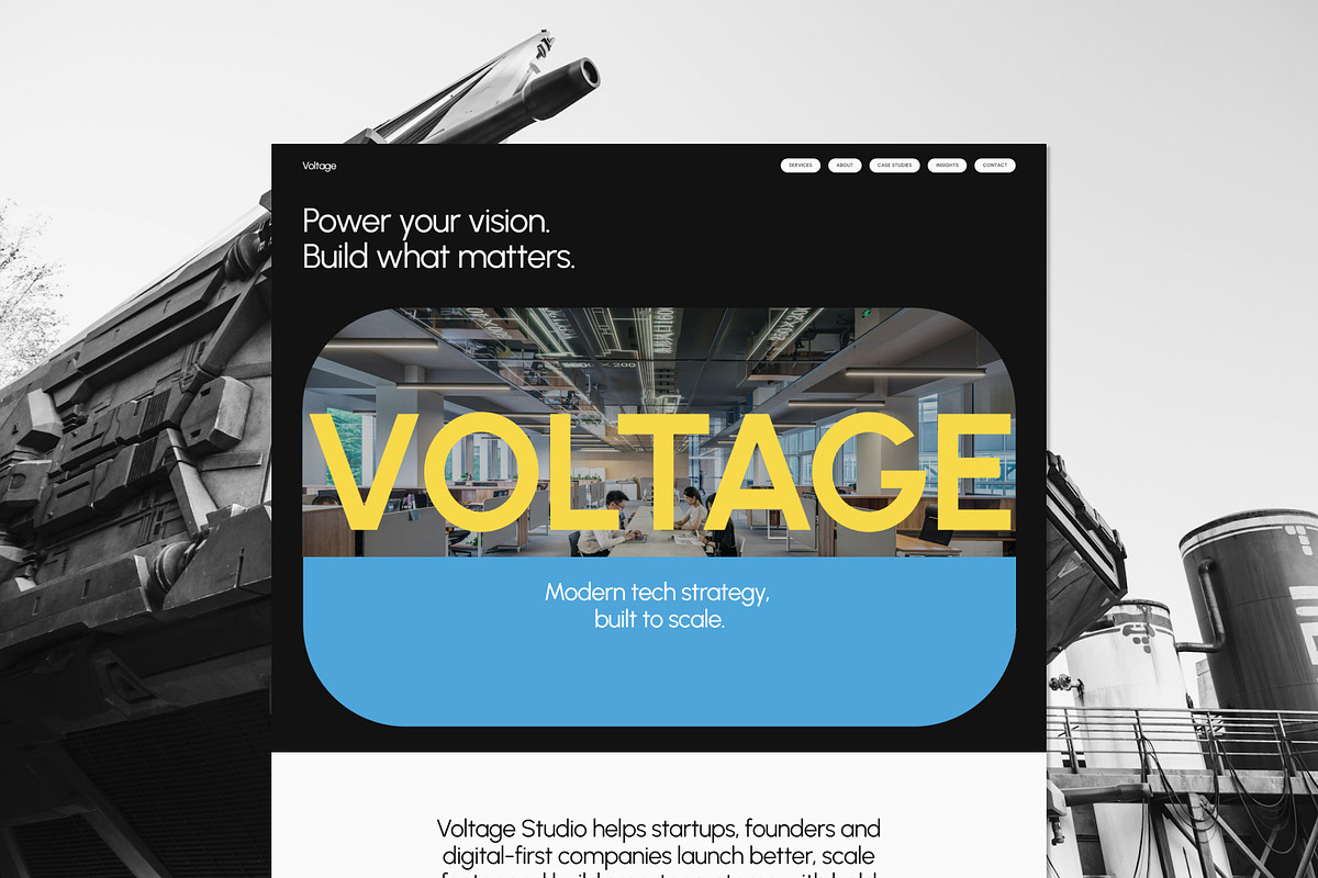 Modern Business Website Template preview 3