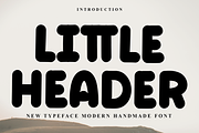 Little Header, a Script Font by InermediaSTUDIO (Thumbnail 1 of 8)