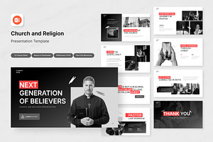 Church and Religion Presentation PPT, a Presentation Template by Antstheme