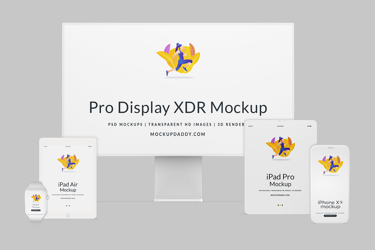 Clay Responsive Devices Mockups, an iPhone Mockup by Mockupdaddy (Photo 15 of 53)