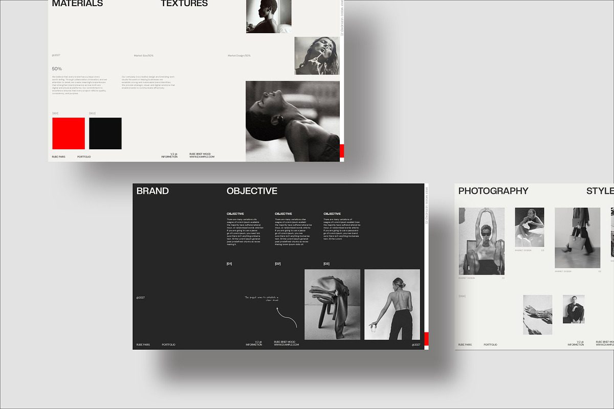 RUBE | Brief Mood Presentation, a Presentation Template by CreativexGenius (Photo 4 of 11)