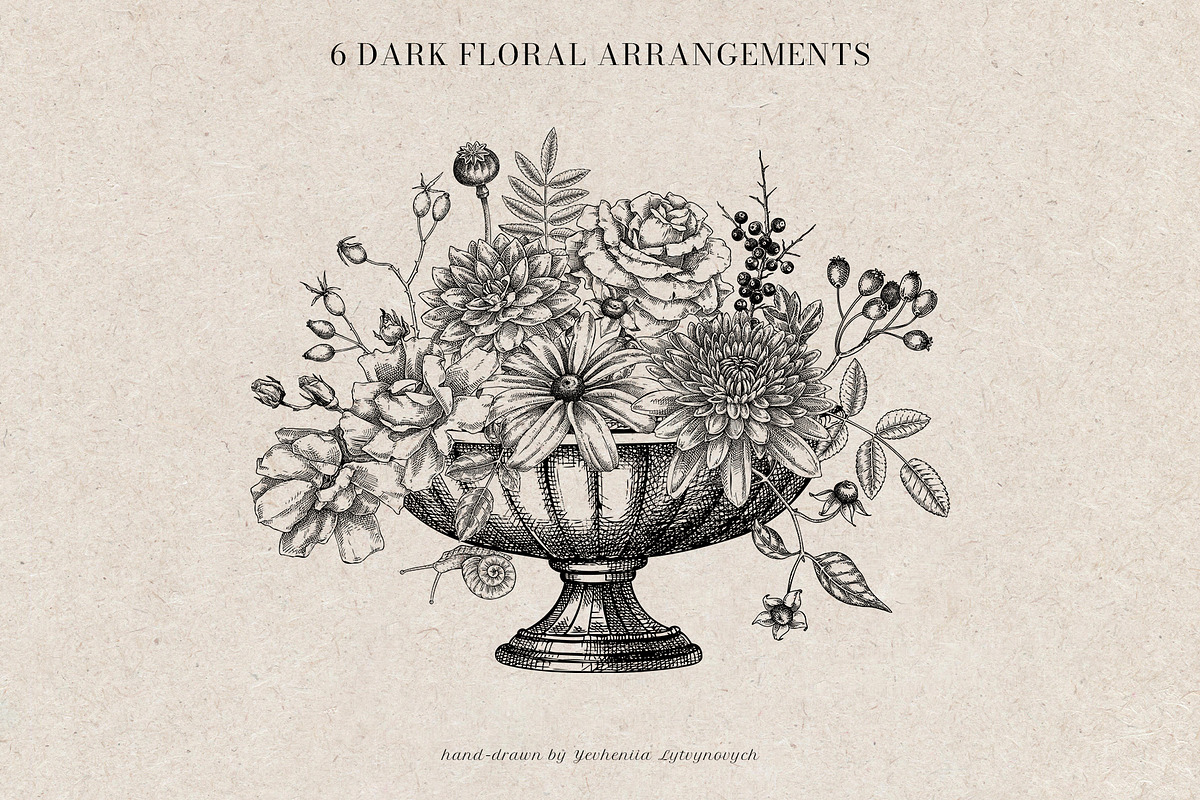 Autumn Heritage Botanical Collection, a Seasonal Illustration by Yevheniia (Photo 8 of 13)