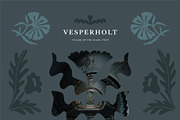 Folk Art Clipart | Art Nouveau Set, a Decorative Illustration by Favete Art (Thumbnail 18 of 19)