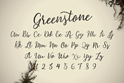 Greenstone Script (50% off), a Script Font by Hustle Supply Co. (Thumbnail 3 of 5)