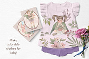 Little Fairies Clipart Collection, a Decorative Illustration by Rosangela Curti (Thumbnail 12 of 14)