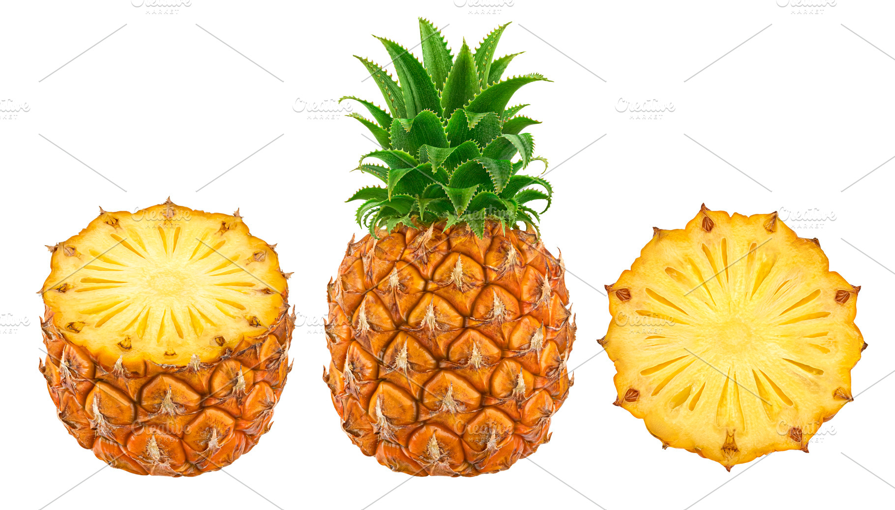 Pineapple collection, a Food & Drink Photo by Max Lashcheuski