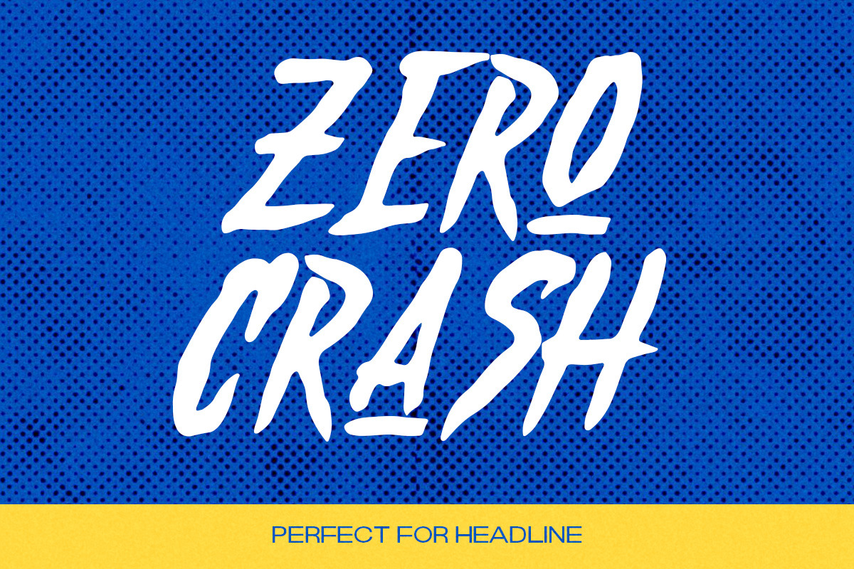Wild Thunder - Energy Drink Font, a Handwritten Font by Letterhend Studio (Photo 7 of 9)