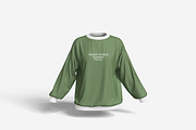 Women Knitted Sweater, a Shirt Mockup by MrLetters (Thumbnail 2 of 5)
