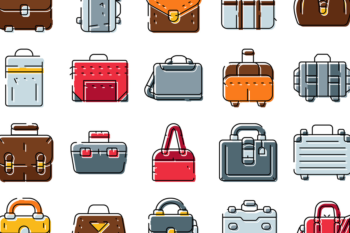 Collection of travel luggage bags, an Object Graphic by pikepicture (Photo 3 of 3)