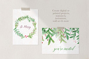 Christmas Watercolor Collection, an Illustration by Chelsea Bromley (Thumbnail 4 of 7)
