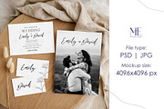 Boho Invitation Suite Card Mockup, a Mockup by Mie Mockup Studio (Thumbnail 5 of 7)