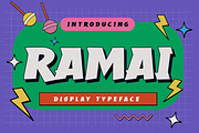 RAMAI - Display Typeface, a Font by Gassstype (Thumbnail 1 of 8)
