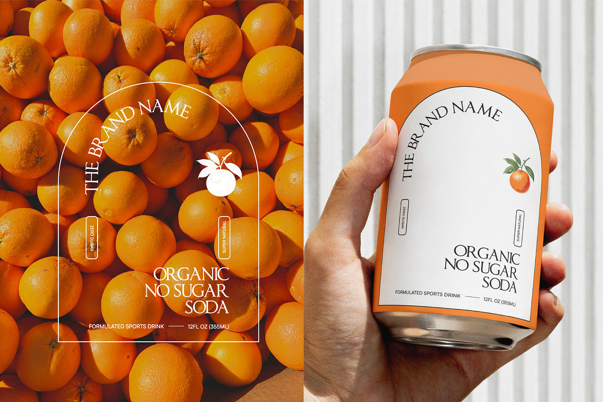 Food Logos & Packaging Kit Vol. 01, a Branding & Logo Template by @designartboard (Photo 20 of 28)