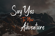 Valeriana Handstylish Font, a Script Font by sabrcreative (Thumbnail 4 of 7)