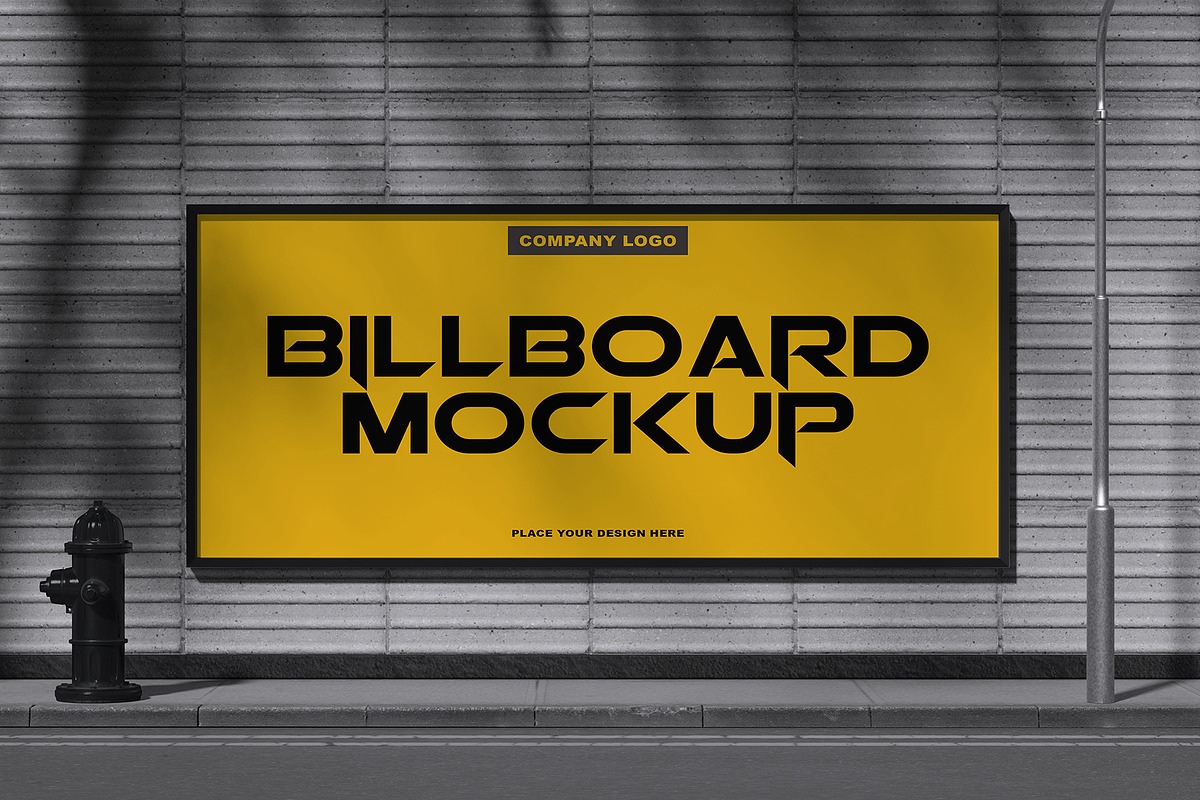 Billboard Mockup, an Advertising Mockup by mockupbuys (Photo 3 of 5)