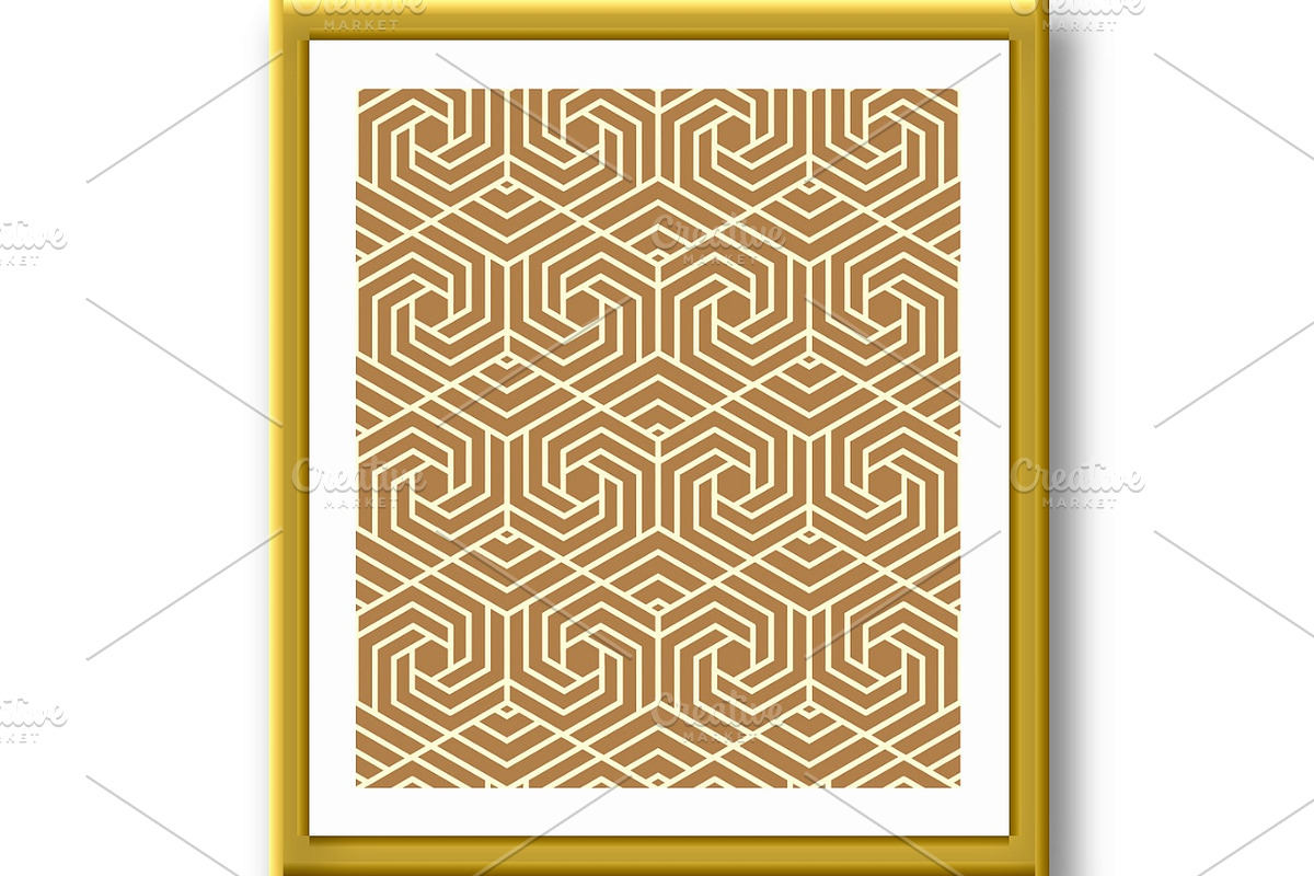 Abstract geometric pattern, a Pattern Graphic by RODINA (Photo 2 of 3)