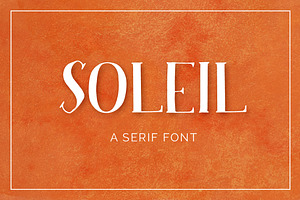 Soleil Font