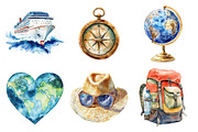 Adventure Around the World Clipart, an Illustration by Daily.Designs (Thumbnail 5 of 5)
