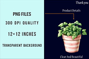 Christmas Indoor Gardening Clipart, an Illustration by SinaCreation (Thumbnail 4 of 5)