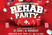 Rehab Party Flyer, a Flyer Template by darkmonarch (Thumbnail 3 of 4)