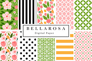 Floral Rose Patterns, a Pattern Graphic by Clover & Lilly (Thumbnail 1 of 4)