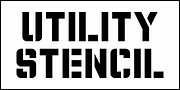 Utility Stencil JNL, a Font by Jeff Levine Fonts (Thumbnail 2 of 5)