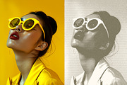 Grunge Halftone Portrait Effect, an Action Add-On by liptouse (Thumbnail 3 of 8)