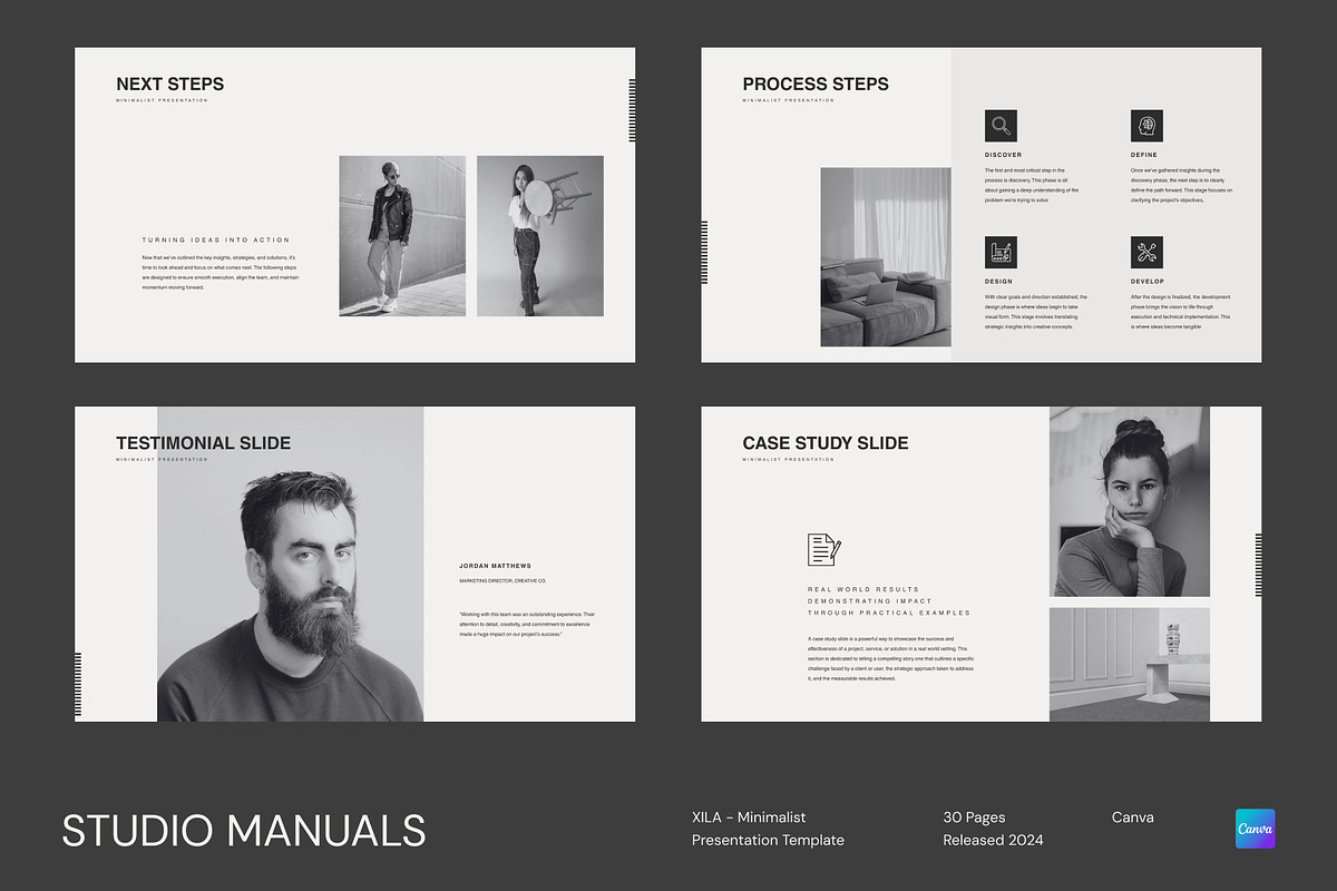 XILA - Minimalist Presentation, a Social Media Template by Studio Manuals (Photo 3 of 8)