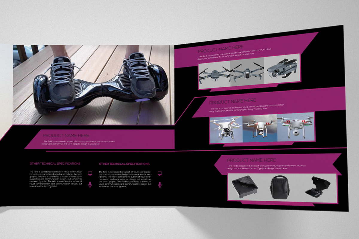 Drone Brochure, a Brochure Template by RudanStudio (Photo 7 of 8)
