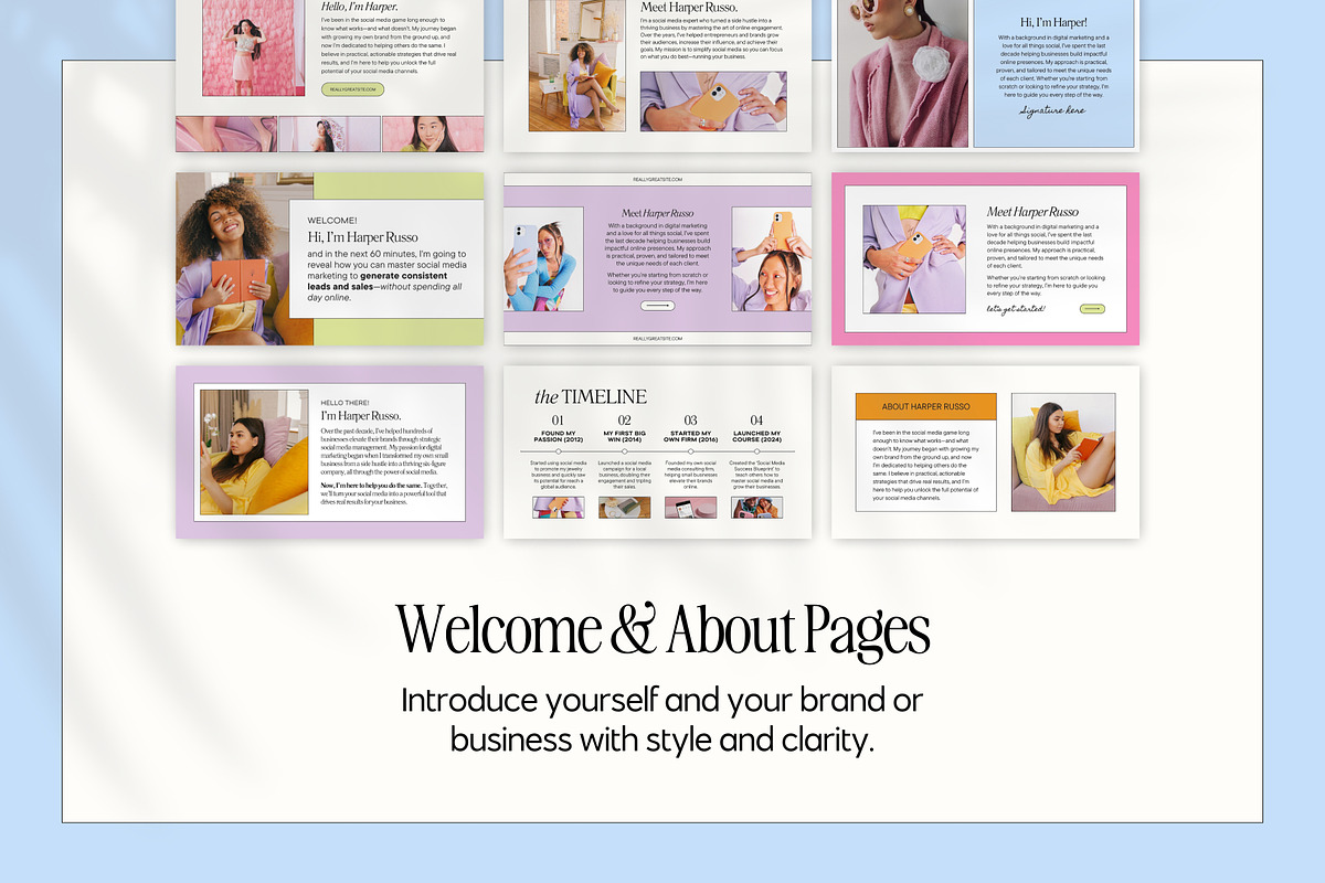 Slide Deck & Webinar Canva Bundle, a Presentation Template by Fallon Gerst (Photo 7 of 20)