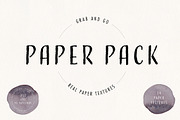 Real Watercolor Paper Textures, a Texture Graphic by Fire Spark Studio (Thumbnail 1 of 4)