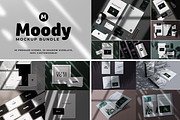 Huge Moody Shadow Bundle, a Books & Magazine Mockup by AndrewPixel (Thumbnail 1 of 30)