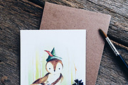 Woodland Animals Collectible Drawing, an Animal Illustration by artemyst (Thumbnail 2 of 5)
