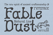 Fable Dust Typeface, a Serif Font by softulka (Thumbnail 1 of 9)